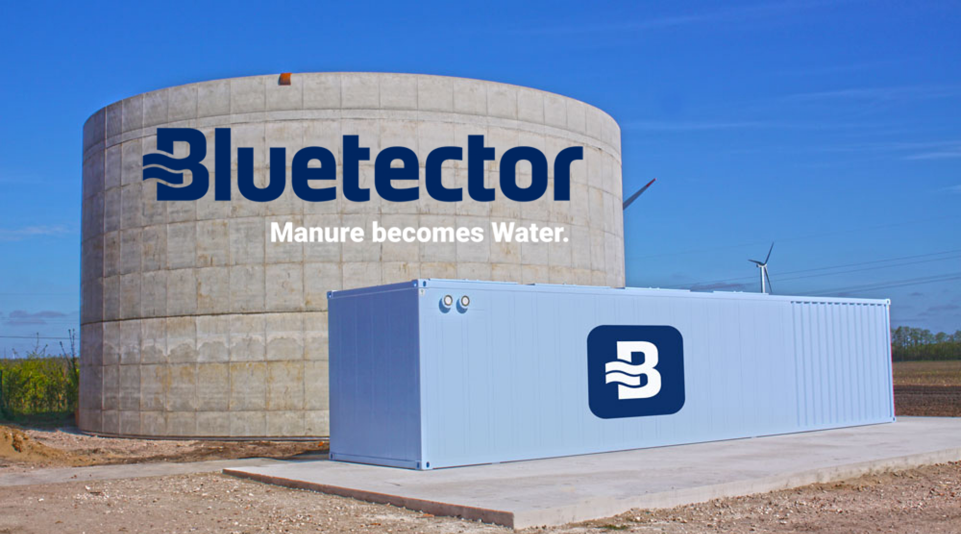 Bluetector – Manure becomes Water
