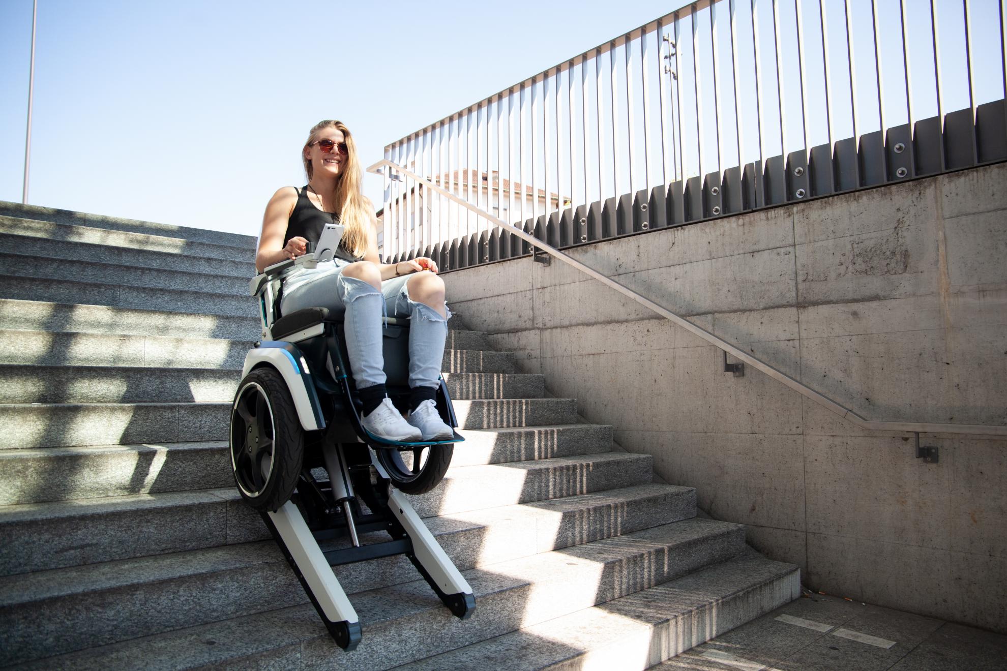 Scewo Climbing stairs