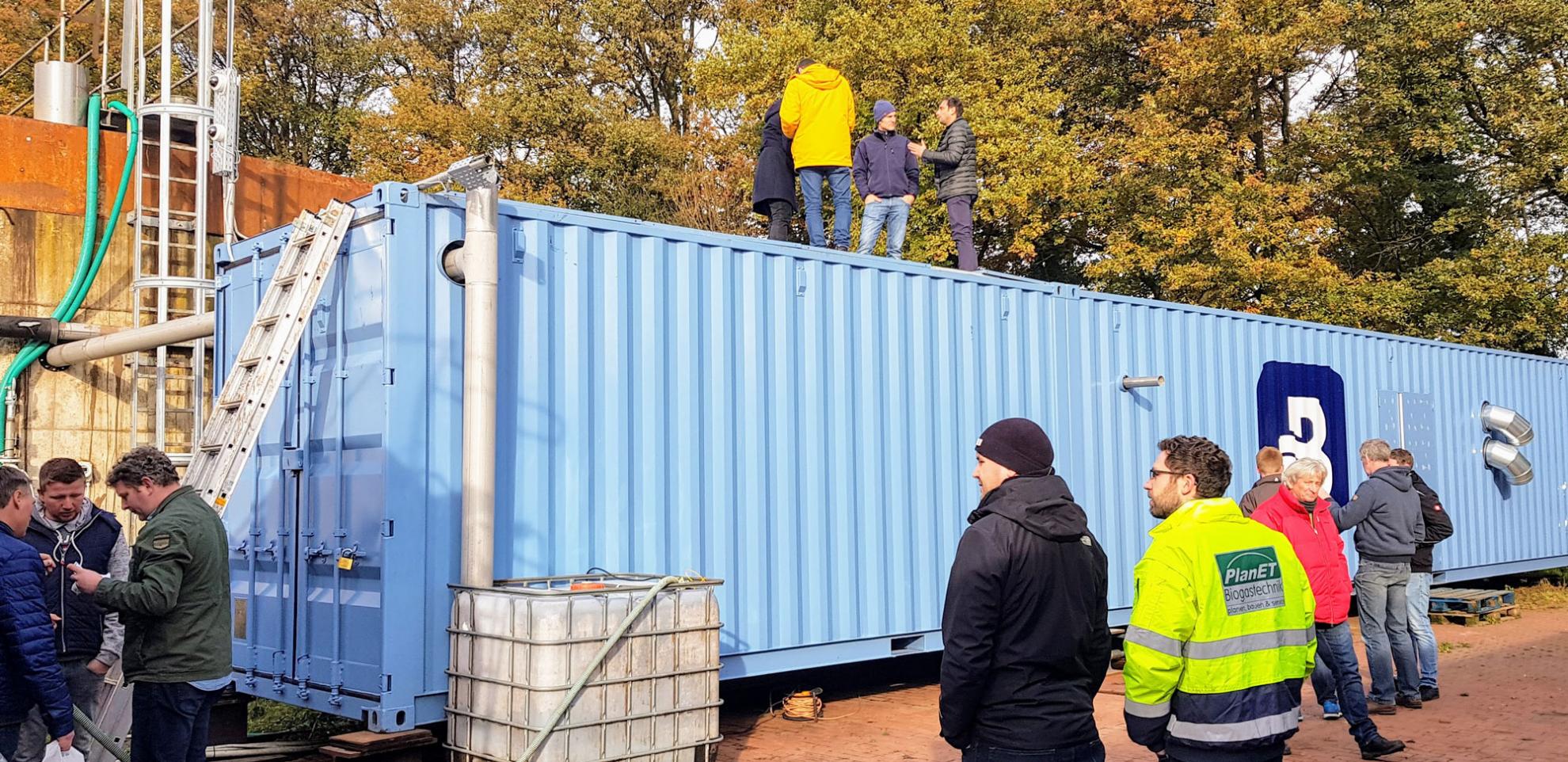 Big interest for the first commercial system at a livestock farm in Germany